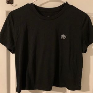 TYC Black Cropped T-shirt